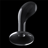 Прозрачный стимулятор простаты Flawless Clear Prostate Plug - 15 см. - Lovetoy - в Ельце купить с доставкой