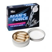 Пищевой концентрат для мужчин MANS FORCE  - 12 капсул - Sitabella - купить с доставкой в Ельце