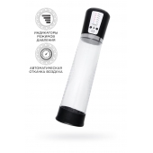 Прозрачная автоматическая помпа для пениса Sigurd - Sexus - в Ельце купить с доставкой