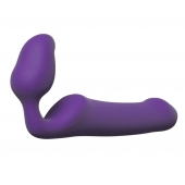 Фиолетовый безремневой страпон Queens L - Adrien Lastic - купить с доставкой в Ельце