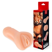 Телесный реалистичный мастурбатор в виде вагины - Bior toys - в Ельце купить с доставкой