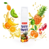 Гель-смазка Tutti-frutti со вкусом тропических фруктов - 30 гр. - Биоритм - купить с доставкой в Ельце