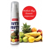 Гель-смазка Tutti-frutti со вкусом тропических фруктов - 30 гр. - Биоритм - купить с доставкой в Ельце