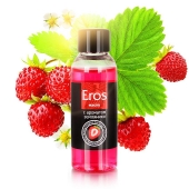 Массажное масло Eros fantasy с ароматом земляники - 50 мл. - Биоритм - купить с доставкой в Ельце