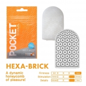 Карманный мастурбатор HEXA-BRICK - Tenga - в Ельце купить с доставкой