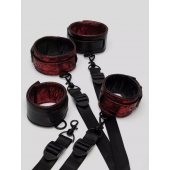 Изысканный набор фиксаций на кровати Reversible Under Mattress Restraint Set - Fifty Shades of Grey - купить с доставкой в Ельце