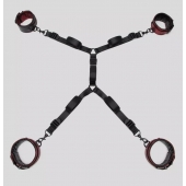 Изысканный набор фиксаций на кровати Reversible Under Mattress Restraint Set - Fifty Shades of Grey - купить с доставкой в Ельце