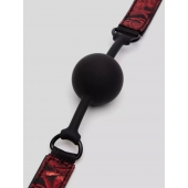 Кляп-шар на двусторонних ремешках Reversible Silicone Ball Gag - Fifty Shades of Grey - купить с доставкой в Ельце