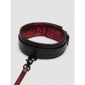 Стильный ошейник с поводком Reversible Faux Leather Collar and Lead - Fifty Shades of Grey - купить с доставкой в Ельце