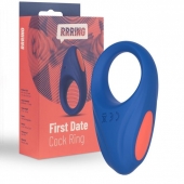 Синее эрекционное кольцо RRRING First Date Cock Ring - FeelzToys - в Ельце купить с доставкой