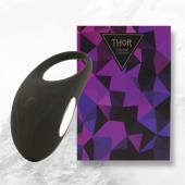 Черное эрекционное виброкольцо Thor Cockring - FeelzToys - в Ельце купить с доставкой