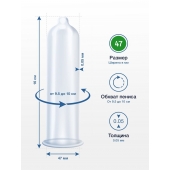 Презервативы MY.SIZE размер 47 - 3 шт. - My.Size - купить с доставкой в Ельце