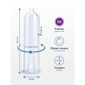 Презервативы MY.SIZE размер 69 - 3 шт. - My.Size - купить с доставкой в Ельце