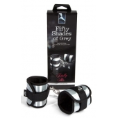 Серо-черные наручники Totally His - Fifty Shades of Grey - купить с доставкой в Ельце