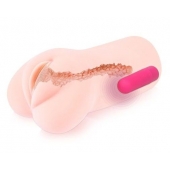 Телесный вибромастурбатор-вагина Sandara Auto - KOKOS - в Ельце купить с доставкой