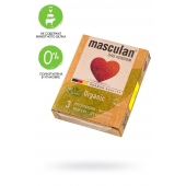 Экологически чистые презервативы Masculan Organic - 3 шт. - Masculan - купить с доставкой в Ельце