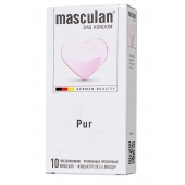 Супертонкие презервативы Masculan Pur - 10 шт. - Masculan - купить с доставкой в Ельце