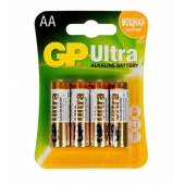 Батарейки алкалиновые GP Ultra Alkaline AA/LR6 - 4 шт. - Элементы питания - купить с доставкой в Ельце