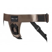 Бронзовый пояс для насадок Curious Harness - Strap-on-me - купить с доставкой в Ельце