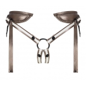Бронзовый пояс для насадок Desirous Harness - Strap-on-me - купить с доставкой в Ельце