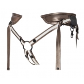 Бронзовый пояс для насадок Desirous Harness - Strap-on-me - купить с доставкой в Ельце