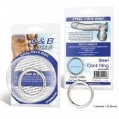 Стальное эрекционное кольцо STEEL COCK RING - 4.5 см. - BlueLine - в Ельце купить с доставкой
