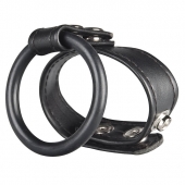 Двойное кольцо выносливости на пенис DUAL STAMINA RING - BlueLine - в Ельце купить с доставкой