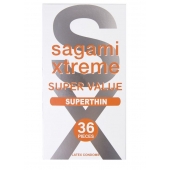Ультратонкие презервативы Sagami Xtreme Superthin - 36 шт. - Sagami - купить с доставкой в Ельце
