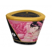 Массажная свеча Rose Petals с ароматом розы - 170 мл. - Shunga - купить с доставкой в Ельце