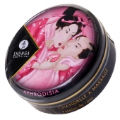 Массажная свеча Rose Petals с ароматом розы - 30 мл. - Shunga - купить с доставкой в Ельце