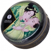 Массажная свеча Exotic Green Tea с ароматом зелёного чая - 30 мл. - Shunga - купить с доставкой в Ельце