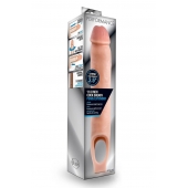 Телесная насадка на пенис 11.5 Inch Cock Sheath Penis Extender - 29,2 см. - Blush Novelties - в Ельце купить с доставкой