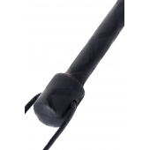 Чёрный стек с фигуркой леопарда на наконечнике - 21 см. - ToyFa - купить с доставкой в Ельце