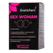 Капсулы для женщин Erotichard sex woman - 20 капсул (0,370 гр.) - Erotic Hard - купить с доставкой в Ельце