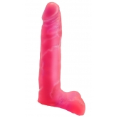 Розовая насадка-фаллос для трусиков Harness - 16,5 см. - LOVETOY (А-Полимер) - купить с доставкой в Ельце