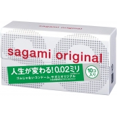 Ультратонкие презервативы Sagami Original 0.02 - 10 шт. - Sagami - купить с доставкой в Ельце