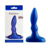 Синий анальный стимулятор Beginners p-spot massager - 11 см. - Lola Games - в Ельце купить с доставкой