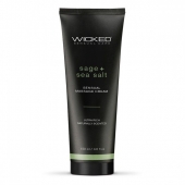 Массажный легкий крем WICKED Sage plus Sea Salt - 120 мл. - Wicked - купить с доставкой в Ельце