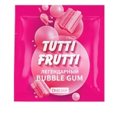 Пробник гель-смазки Tutti-frutti со вкусом бабл-гам - 4 гр. - Биоритм - купить с доставкой в Ельце