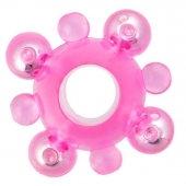 Эрекционное кольцо c бусинками - Toyfa Basic - в Ельце купить с доставкой