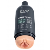 Телесный мастурбатор-вагина Shower Therapy Milk Me Honey - Pipedream - в Ельце купить с доставкой