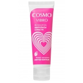 Возбуждающий гель на водно-силиконовой основе Cosmo Vibro с ароматом земляники - 50 гр. - Биоритм - купить с доставкой в Ельце