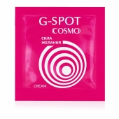 Стимулирующий интимный крем для женщин Cosmo G-spot - 2 гр. - Биоритм - купить с доставкой в Ельце