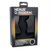 Черный вибромассажер простаты Nexus G-Rider+ - 12,6 см. - Nexus Range - в Ельце купить с доставкой