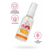 Съедобная гель-смазка Yovee «Двойной соблазн» с Д-пантенолом и вкусом клубники и дыни - 50 мл. - ToyFa - купить с доставкой в Ельце