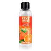 Массажное масло Sexy Sweet Fresh Orange с ароматом апельсина и феромонами - 75 мл. - Биоритм - купить с доставкой в Ельце