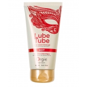 Интимный гель на водной основе Lube Tube Hot с разогревающим эффектом - 150 мл. - ORGIE - купить с доставкой в Ельце