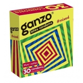 Микс-набор из 30 презервативов Ganzo Mixed - Ganzo - купить с доставкой в Ельце