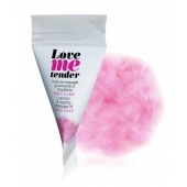 Съедобное согревающее массажное масло Love Me Tender Cotton Candy с ароматом сладкой ваты - 10 мл. - Love to Love - купить с доставкой в Ельце