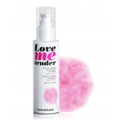 Съедобное согревающее массажное масло Love Me Tender Cotton Candy с ароматом сладкой ваты - 100 мл. - Love to Love - купить с доставкой в Ельце